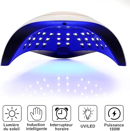 Lampe de Séchage des Ongles Professionnelle : technologie LED avancée pour un séchage rapide et uniforme de tous types de vernis. Portable, sans fil, avec modes de séchage personnalisables. Idéale pour le nail art et la manucure professionnelle à domicile. Obtenez des ongles parfaits en un instant. Disponible sur Beautytechglobal.net.